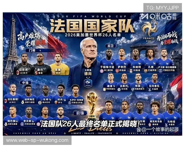 2026世界杯法国队最强阵容预测 姆巴佩领衔豪华战车能否卫冕成功